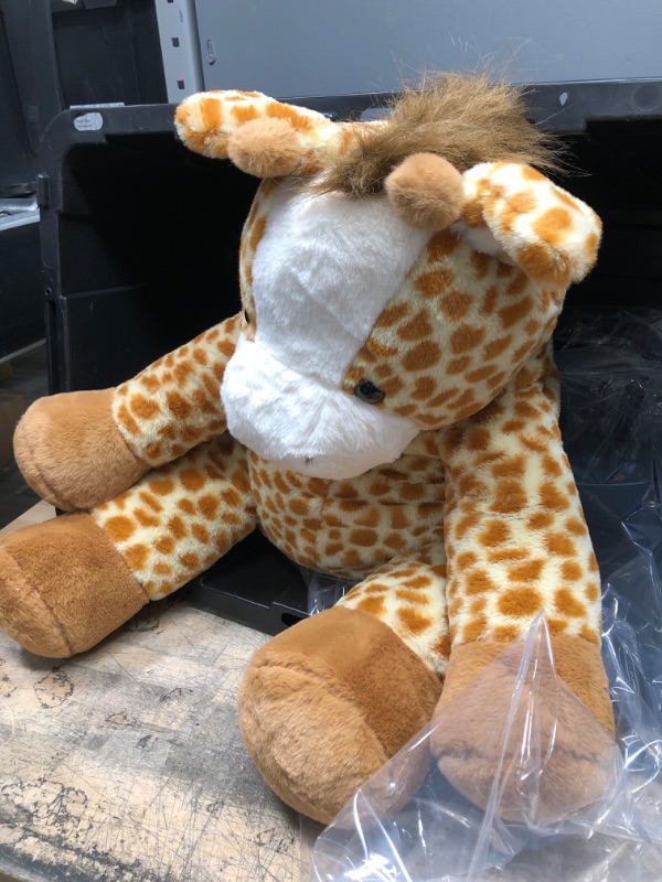 Photo 2 of Animal Adventure Wild Jungle Jumbo Giraffe Stuffed Animal