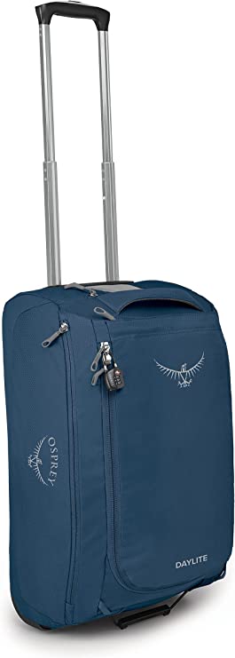 Photo 1 of Osprey Daylite Carry-On Wheeled 40L Duffel, Wave Blue, O/S
