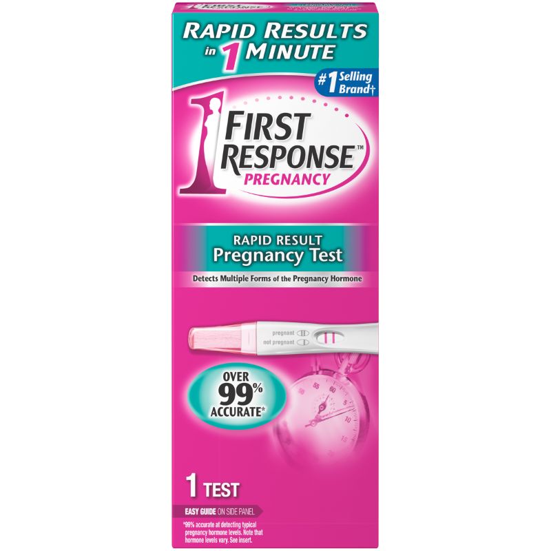 Photo 1 of First Response Rapid Result Pregnancy Test  1 Count 