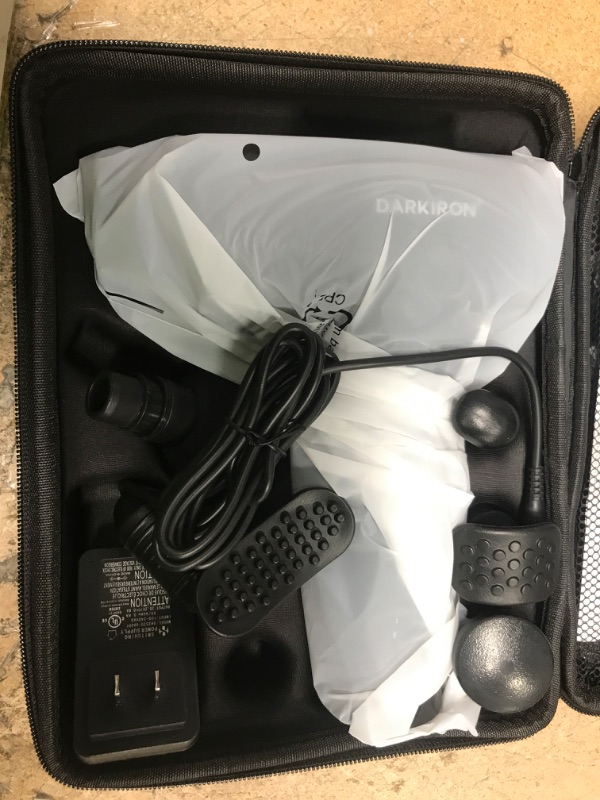 Photo 1 of DARKIRON Muscle Massage Gun, Percussion Massage Gun Deep Tissue Massager for Athletes with 10 Massage Heads (EM31)
