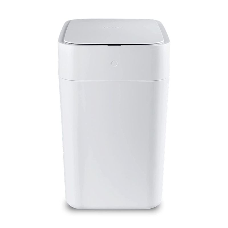 Photo 1 of ***PARTS ONLY*** townew T1S Self-Sealing and Self-Changing 4.1 Gallon Trash Can | Automatic Open Lid and Motion Sense Activated Garbage Bin | Smart Home Electric Trash Cans, White, Large