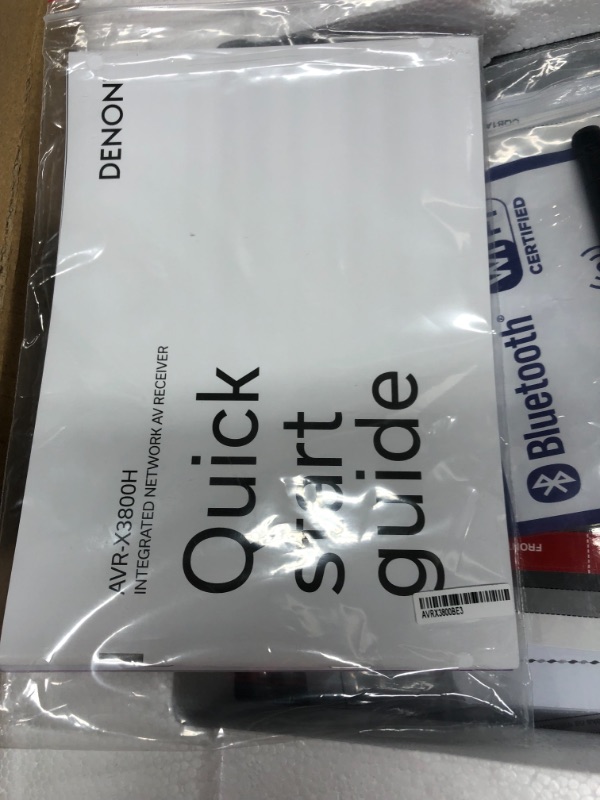 Photo 16 of Denon AVR-X3800H 9.4-Ch Receiver (2022 Model) - 8K UHD Home Theater AVR (105W X 9) Built-in Bluetooth, Wi-Fi & HEOS Multi-Room Streaming, Dolby Atmos, DTS:X, IMAX Enhanced & Auro 3D