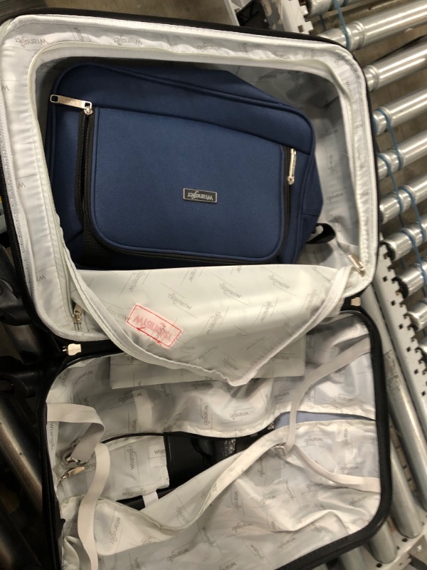 Photo 1 of Wrangler El Dorado II Hardside Luggage with USB Port/Cup Holder and Spinner Wheels