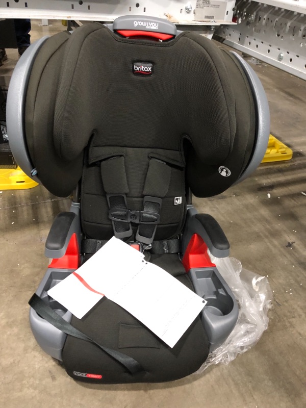 Photo 2 of Britax Grow with You ClickTight Plus Harness-2-Booster Car Seat, SafeWash, Jet (1442970)
