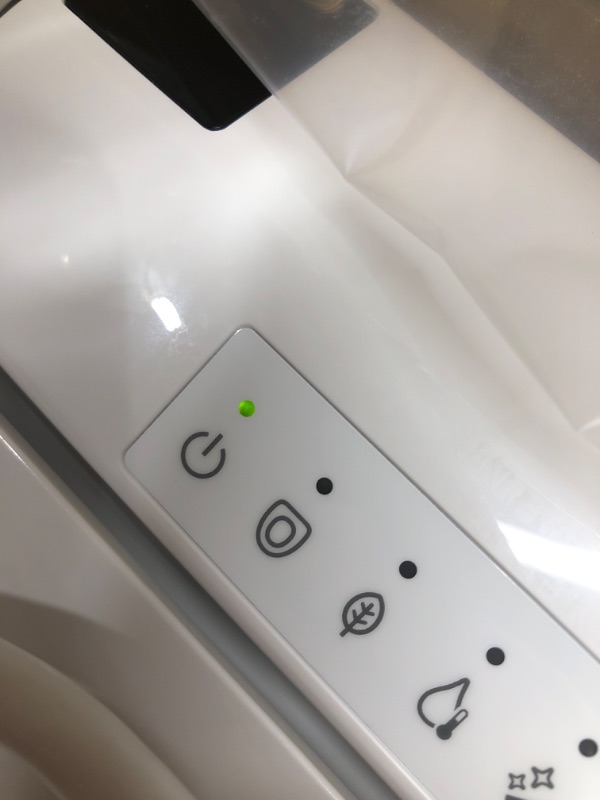 Photo 5 of *tested* C5 Washlet Electric Bidet Seat for Elongated Toilet in Cotton White with Premist and EWATER+ Wand Cleaning