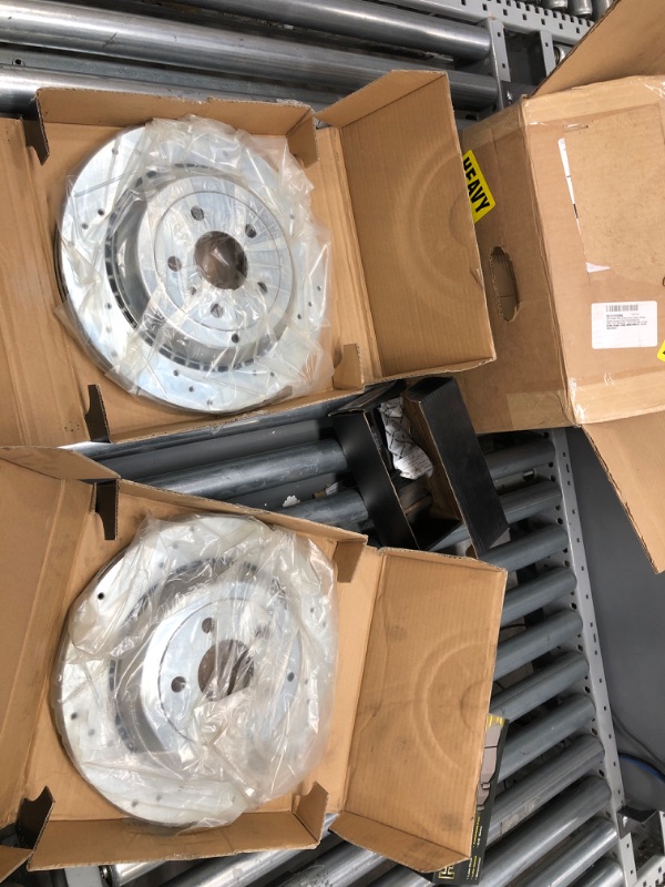 Photo 2 of Hart Brakes Rear Brakes and Rotors Kit |Rear Brake Pads| Brake Rotors and Pads| Ceramic Brake Pads and Rotors - PHCR.35164.02
