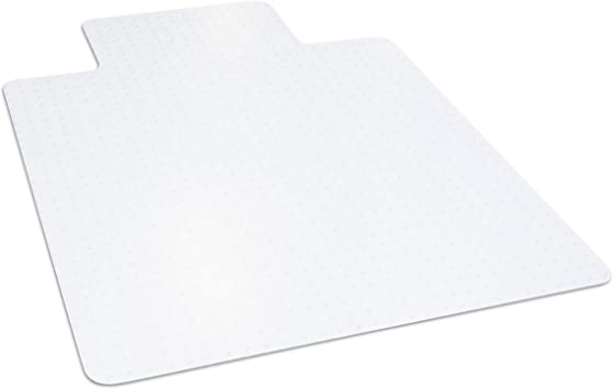 Photo 1 of Dimex 36"x 48" Clear Office Chair Mat with Lip for Low Pile Carpet, Made in The USA, C511001G
