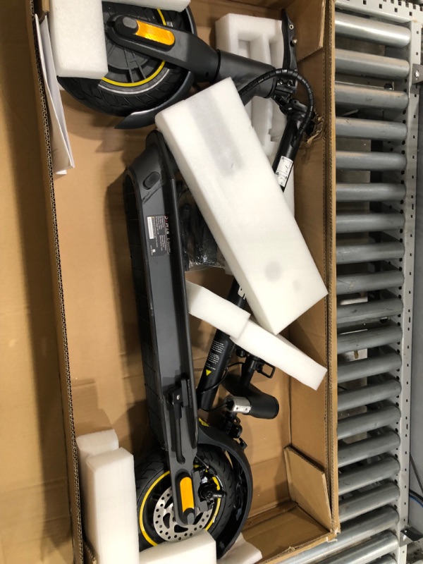 Photo 4 of 1PLUS Pro Electric Scooter 750W Motor 10" Solid Tires Up to 24 Miles Long Range for Adults - 19 Mph Max Speed ,Smart APP,Dual Brake System ,Foldable Commuter E Scooter
