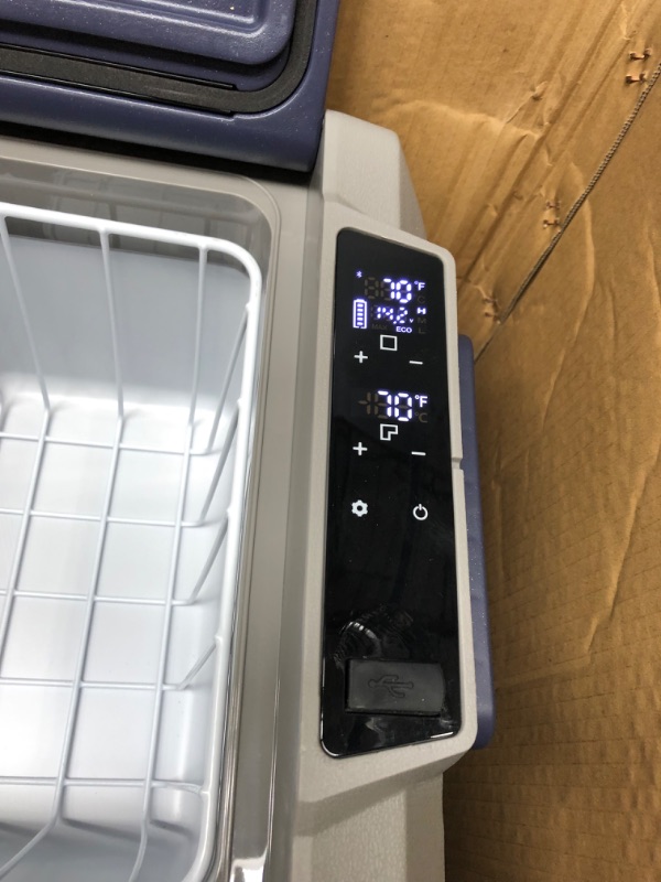 Photo 2 of ?Upgraded?BODEGA 12 Volt Car Refrigerator, Portable Freezer, Car Fridge Dual Zone WIFI APP Control, 38 Quart?36L?-4?-68? RV Electric Compressor Cooler 12/24V DC and 100-240V AC for Outdoor, Travel, Camping
