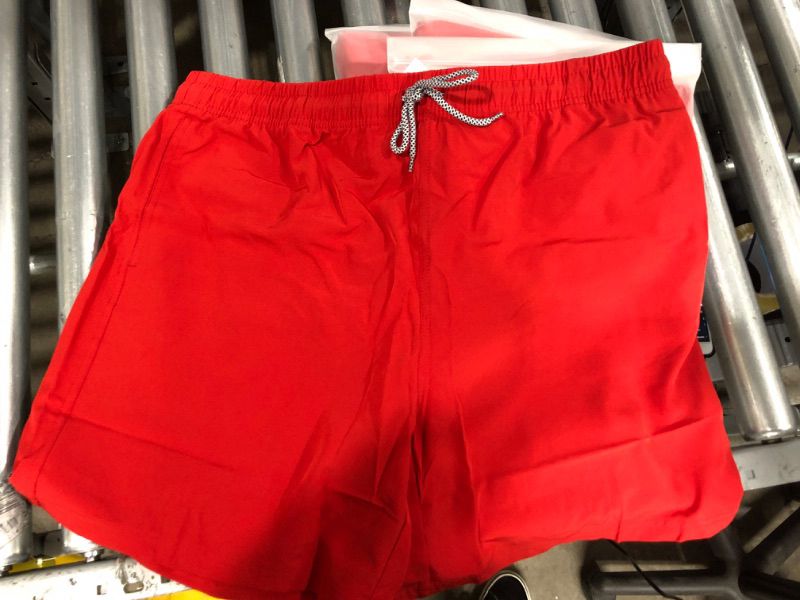 Photo 2 of (SIZE XL) Biwisy Mens Swim Trunks Quick Dry Swim Shorts with Mesh Lining Funny Beach Shorts