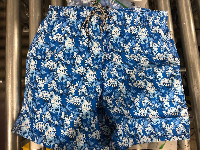 Photo 2 of (SIZE M) Biwisy Mens Swim Trunks Quick Dry Swim Shorts with Mesh Lining Funny Beach Shorts