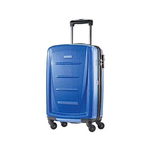 Photo 1 of Samsonite Winfield 2 Fashion Polycarbonate Carry-on Spinner, Nomadic Blue (56844-0577)
