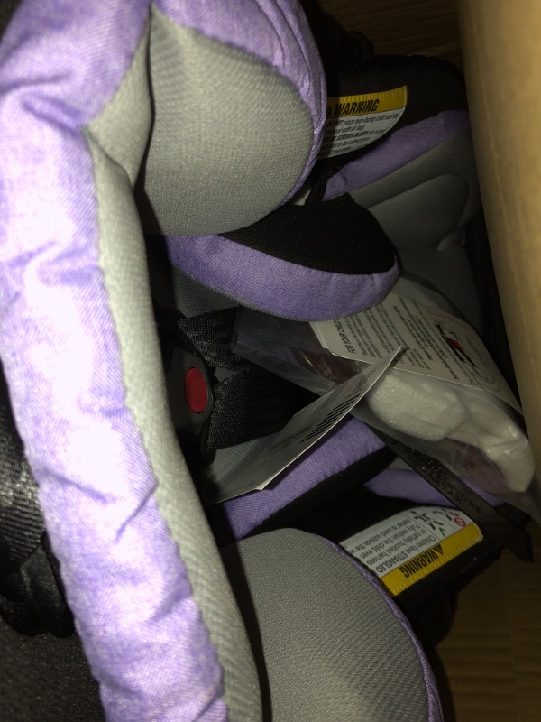 Photo 4 of Baby Trend Secure Snap Tech 35 Infant Car Seat, Lavender Ice