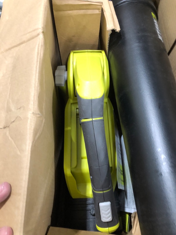 Photo 2 of *parts only* RYOBI 110 MPH 525 CFM 40-Volt Lithium-Ion Cordless Variable-Speed Jet Fan Bare Tool Leaf Blower