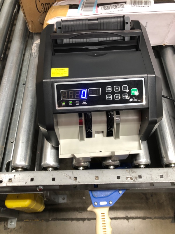 Photo 2 of ****tested**** Royal Sovereign High Speed Bill Counter with UV, MG, IR Counterfeit Bill Detector & Front Loader (RBC-ED200)
