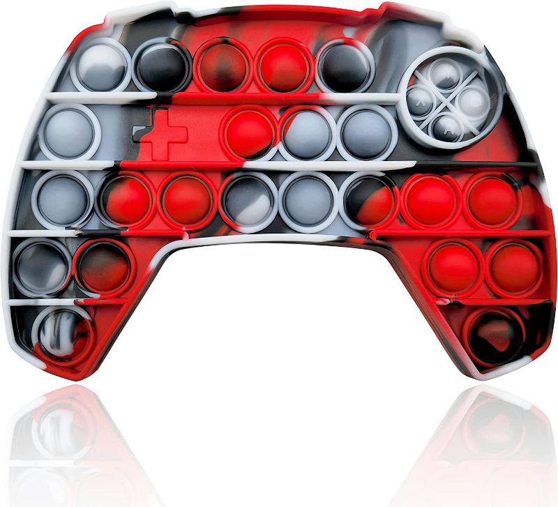 Photo 1 of HooYiiok Push Pop Game Controller It Pop Fidget Toy, Anxiety and Stress Relief Video Game Pop for Boys, Gamepad Pop Fidget Popper Suitable for ADHD, Autism Toys for Boys and Girls (Dark RED Black)
2 X UNITS