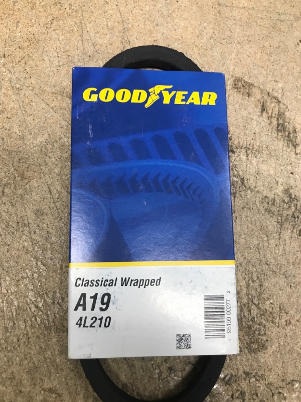 Photo 3 of Goodyear A19 Classical Wrapped Industrial V-Belt, 21" Outside Circumference