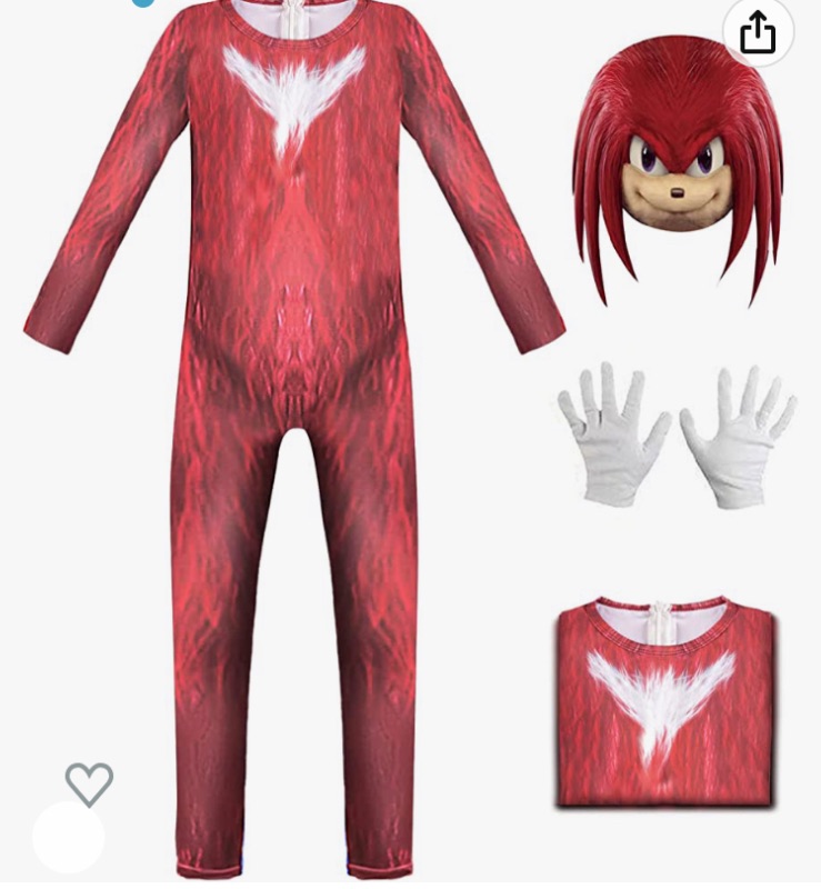 Photo 1 of Cartoon Cosplay Onesie Bodysuit with Tail Kids Halloween Hedgehog Costume