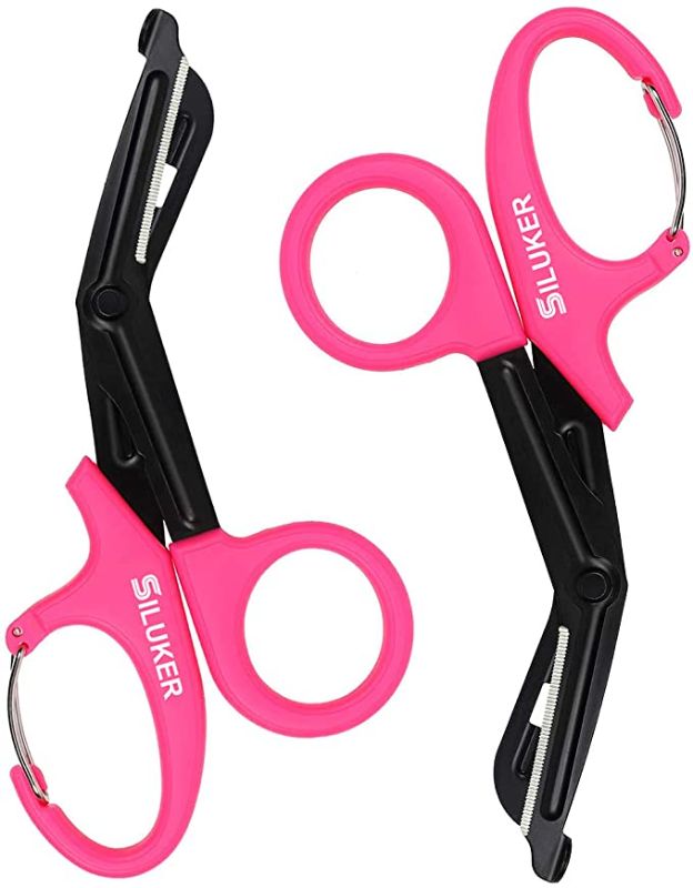 Photo 1 of SILUKER Reinforced Nurse Scissors, 7.5-Inch
