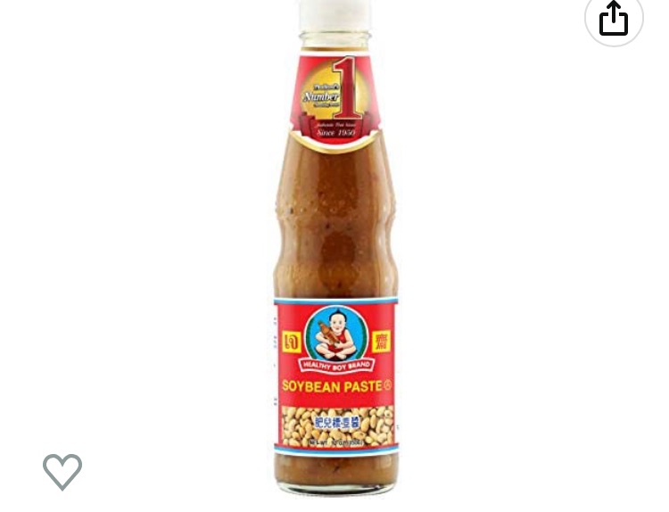 Photo 1 of *EXPIRES AUG 19,2023*Healthy Boy Thai Soybean Paste (TaoChio), 12 Ounces (Pack of 1)