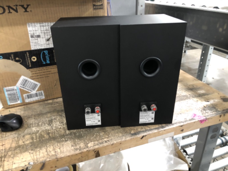 Photo 3 of Sony SSCS5 3-Way 3-Driver Bookshelf Speaker System (Pair) - Black