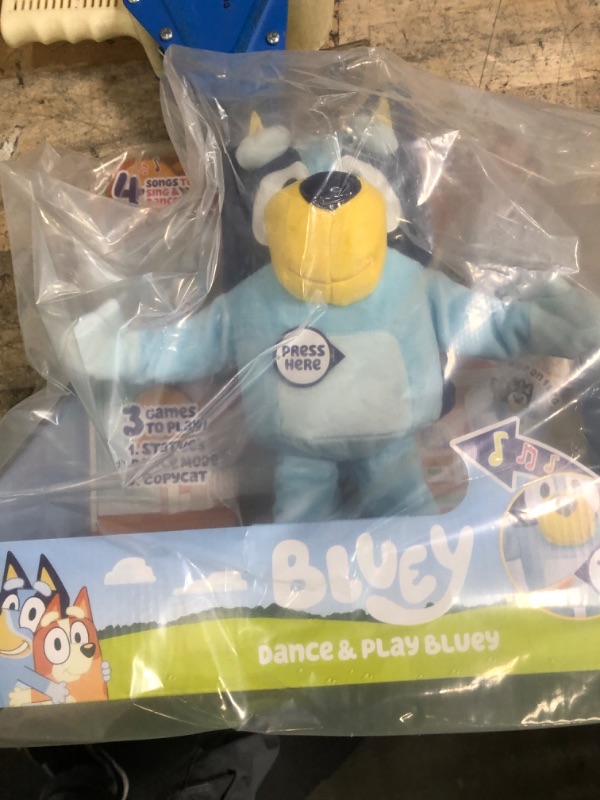 Photo 1 of Bluey Dance and Play 14" Animated Plush | Over 55 Phrases and Songs, Multicolor