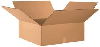 Photo 1 of 24" x 24" x 9" Shipping Boxes, 32 ECT, Brown, 10/Bundle (24249)
