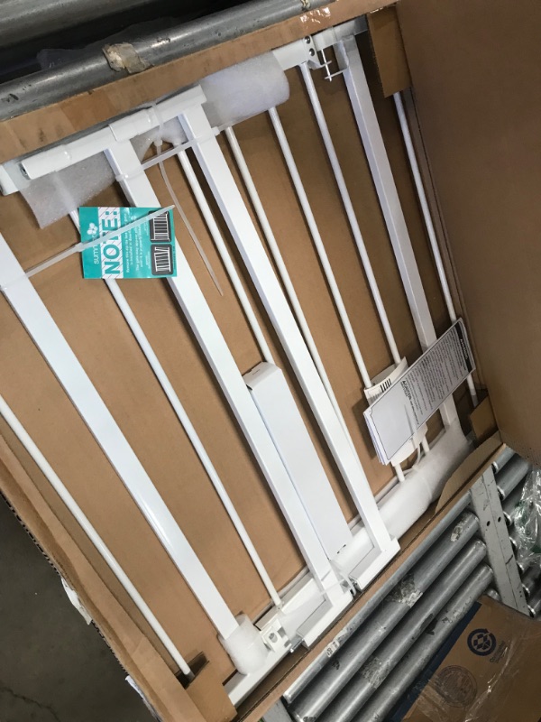 Photo 1 of **OPENED**
Summer Infant Secure Space Extra-Wide Safety Gate, 28.5 - 52 Inch Wide