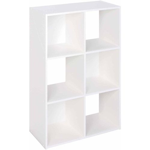 Photo 1 of **MISSING HARDWARE-WOOD ONLY**
Closetmaid 2258531 6 Cube White Organizer (448578)
