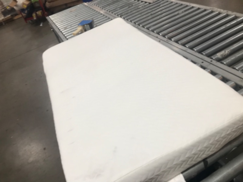 Photo 1 of **USED-NEEDS CLEANING**
2 X 28 WHITE CRIB MATTRESS