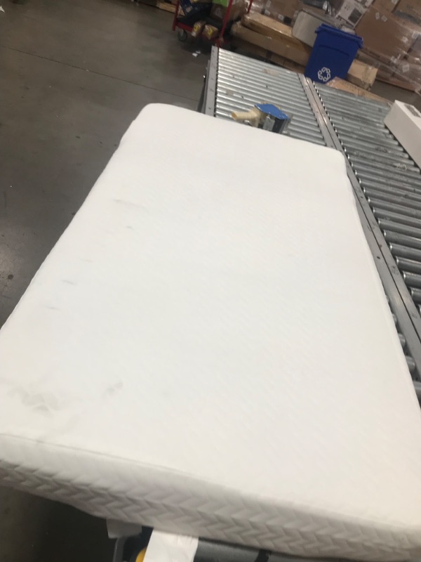 Photo 3 of **USED-NEEDS CLEANING**
2 X 28 WHITE CRIB MATTRESS