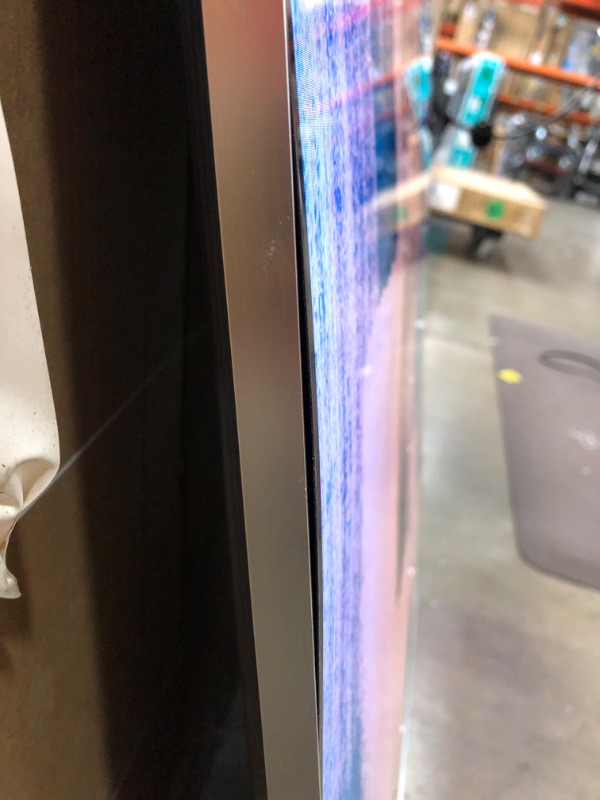 Photo 1 of **DAMAGE SEE NOTES**LG 55-Inch Class OLED evo Gallery Edition G2 Series Alexa Built-in 4K Smart TV, 120Hz Refresh Rate, AI-Powered 4K, Dolby Vision IQ and Dolby Atmos, WiSA Ready, Cloud Gaming (OLED55G2PUA, 2022)
