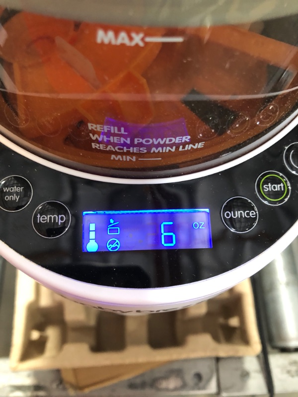 Photo 1 of USED: New and Improved Baby Brezza Formula Pro Advanced Formula Dispenser Machine - Automatically Mix a Warm Formula Bottle Instantly - Easily Make Bottle with Automatic Powder Blending
 ?11 x 7 x 14 inches
