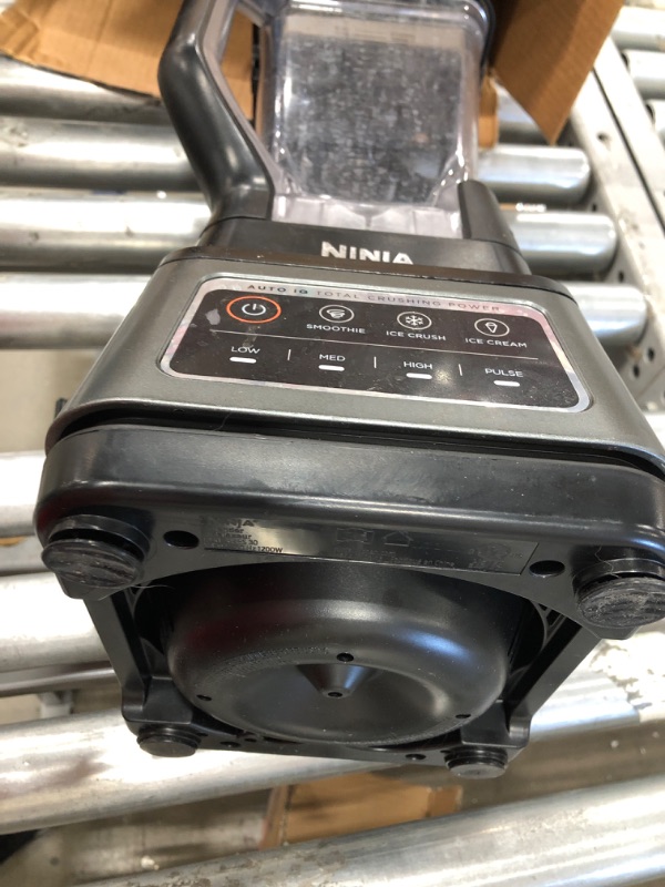 Photo 3 of **MISSING PARTS** Ninja BN701 Professional Plus Bender, 1400 Peak Watts, 3 Functions for Smoothies, Frozen Drinks & Ice Cream with Auto IQ, 72-oz.* Total Crushing Pitcher & Lid, Dark Grey
