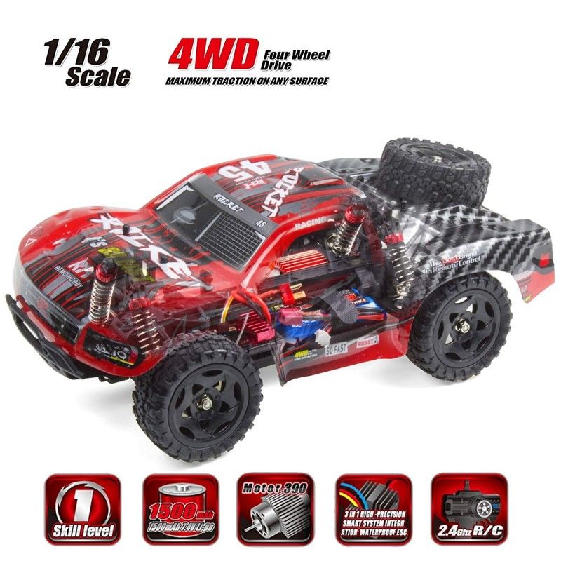 Photo 1 of Cheerwing REMO Rocket RC Truck 1:16 2.4Ghz 4WD Remote Control Car High Speed Off-Road Short Course Truck
