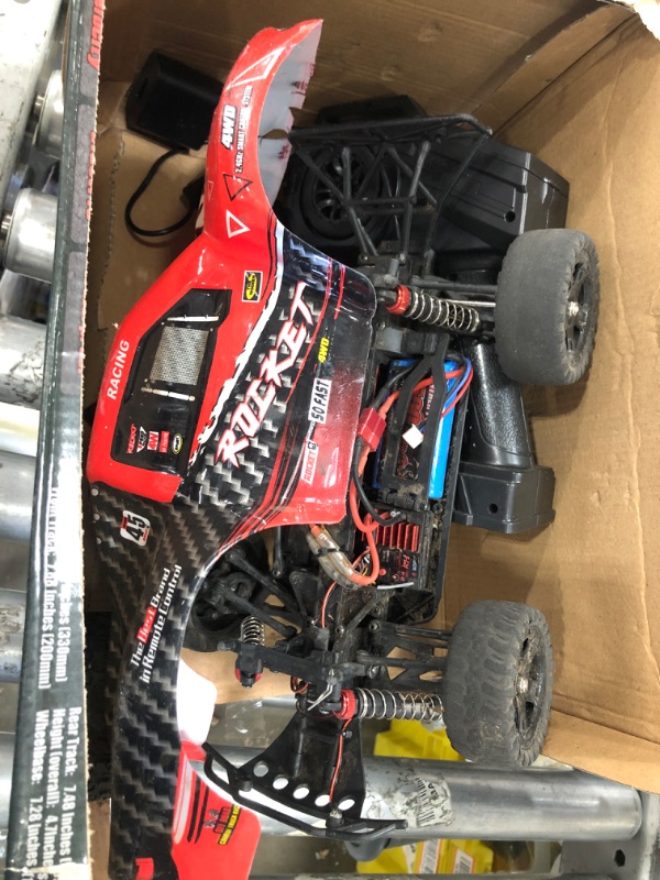 Photo 2 of Cheerwing REMO Rocket RC Truck 1:16 2.4Ghz 4WD Remote Control Car High Speed Off-Road Short Course Truck
