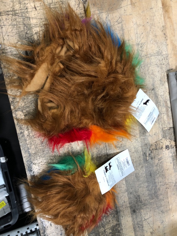 Photo 2 of 2 ITEM BUNDLE: Long Pile Faux Fur Dog Lion Headwear - SIZES L/XL AND XX-SMALL/X-SMALL