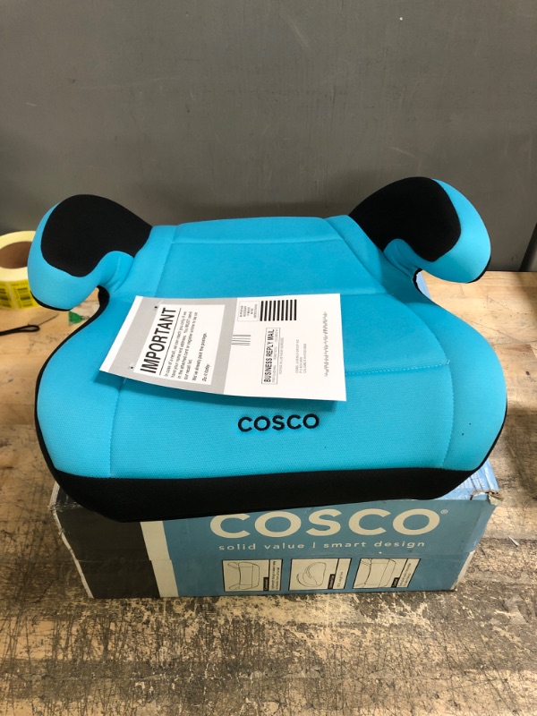 Photo 2 of Cosco Topside Backless Booster Car Seat, Turquoise