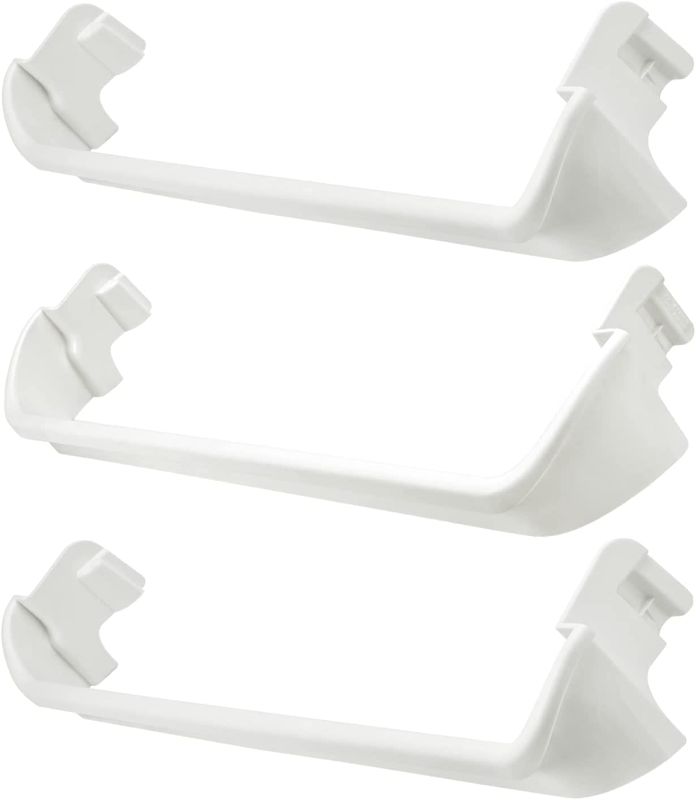 Photo 1 of 240534701 & 240534901 Refrigerator Shelf Retainer Bar Parts Compatible with Frigidaire Kenmore Door Rack Bar Rail Replaces AP3214631 PS734936 948952 AP3214630 PS734935 948954 AH734935 EA734935
