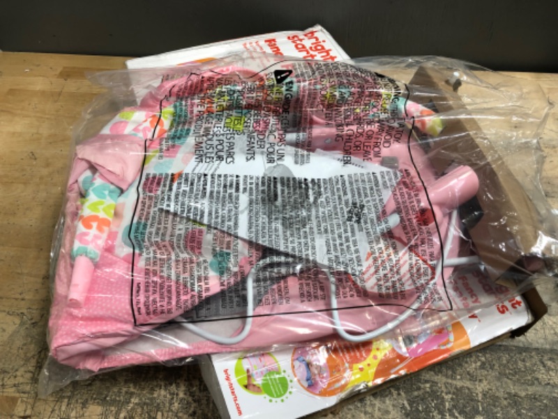 Photo 1 of Bright Starts Fanciful Fantasy Unicorn Vibrating Baby Bouncer