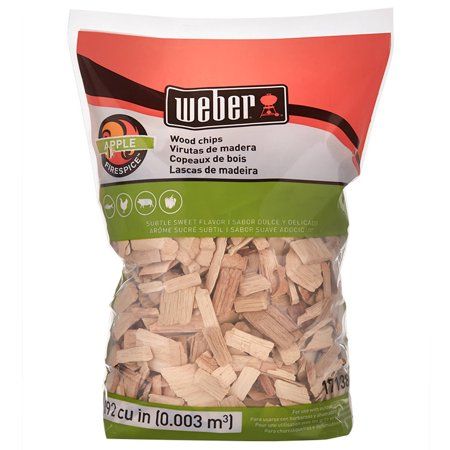 Photo 1 of 2 PACK - Weber | Apple Wood Chips - 2 Lb | Rona
