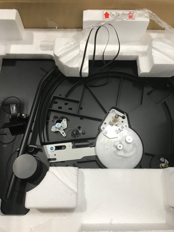 Photo 1 of Sony PS-LX310BT Belt Drive Turntable: Fully Automatic Wireless Vinyl Record Player with Bluetooth and USB Output Black