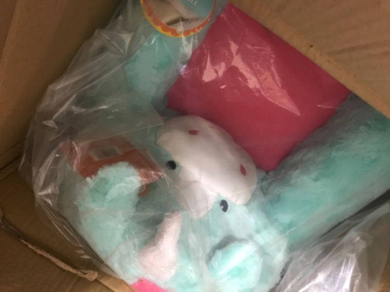 Photo 1 of Animal Adventure | Sweet Seats | Teal Unicorn | Soft Plush Children's Chair