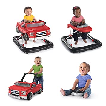 Photo 1 of Bright Starts Ways to Play Walker™ - Ford F-150, Rapid Red, 4-in-1 Walker Ages 6 Months+

