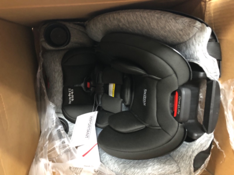 Photo 2 of Britax One4Life ClickTight All-in-One Car Seat, Spark Spark [New Version]