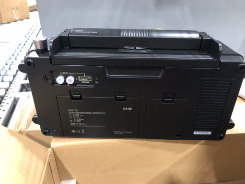 Photo 1 of Eton - Elite 750, The Classic AM/FM/LW/VHF/Shortwave Radio with Single Side Band, 360° Rotating AM Antenna, 1000 Channels, Back-Up Battery Packs, Commitment to Preparedness