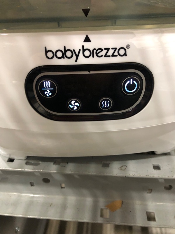 Photo 2 of Baby Brezza Baby Bottle Sterilizer and Dryer Advanced – Electric Steam Sterilization Machine – Universal Sterilizing for All Bottles: Plastic + Glass + Pacifiers + Breast Pump Parts - HEPA Filtration