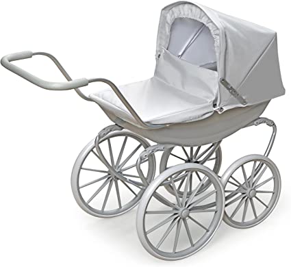 Photo 1 of Badger Basket London Doll Pram, fits 18 inch Dolls, Gray
