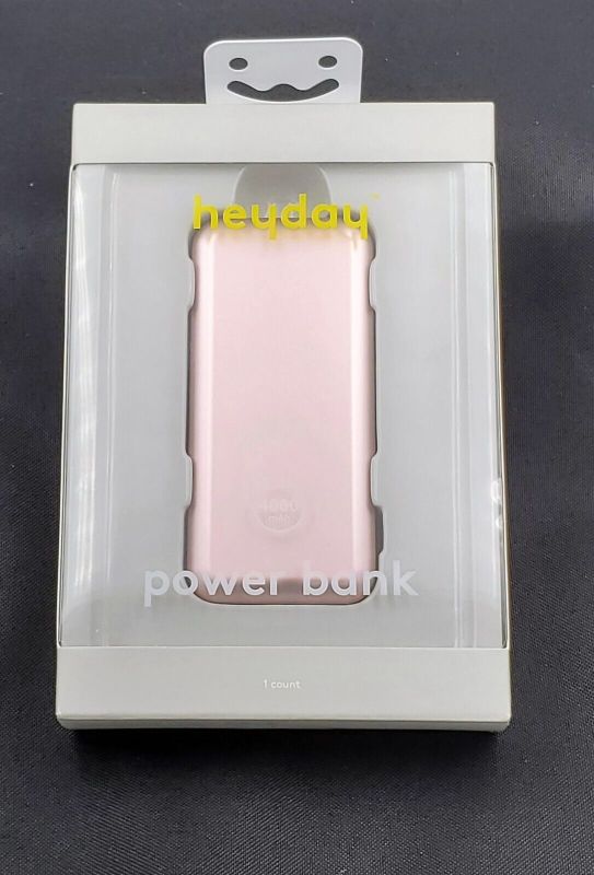 Photo 1 of Heyday™ 4000 MAh Power Bank with Cable - Rose Gold NIB
