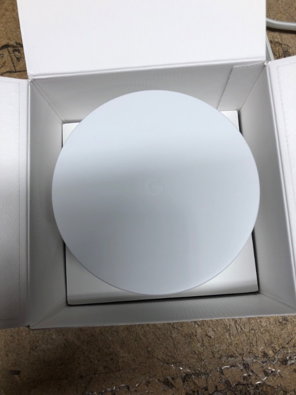 Photo 7 of **OPENED FOR VERIFICATION** Google Dual-Band Mesh WiFi Router, Multicolor
